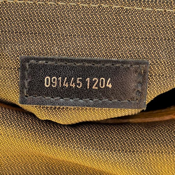 Fendi Vintage Dome Satchel Zucca Canvas and Leather Large with Original Bag - Picture 8 of 11